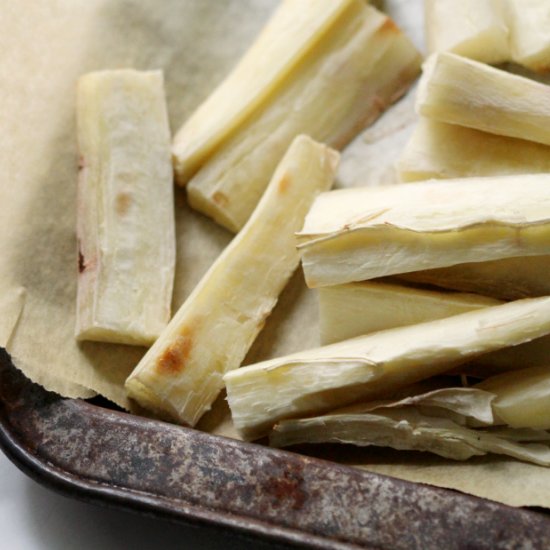 Baked Yucca (Cassava) Fries