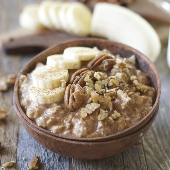 Banana Nut Overnight Oats