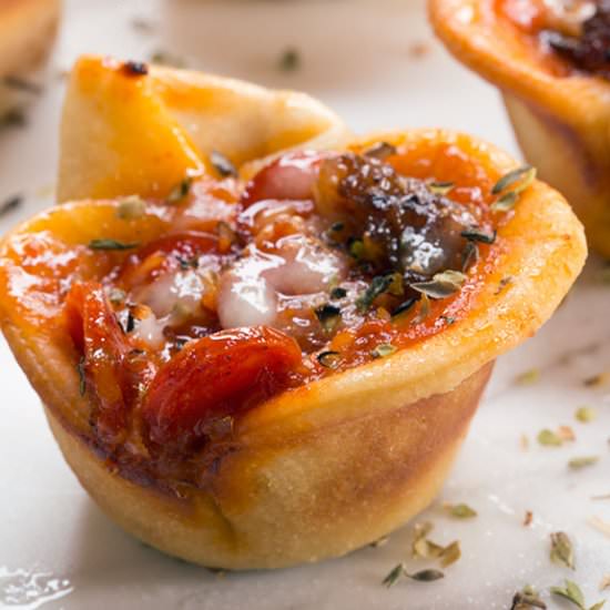 Homemade Pizza Muffins