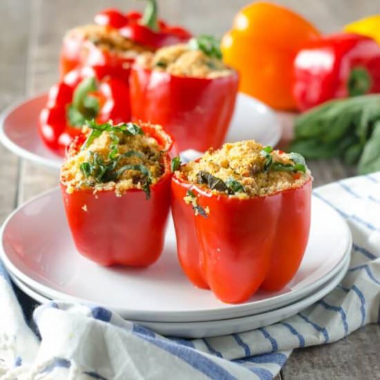 Couscous Stuffed Peppers