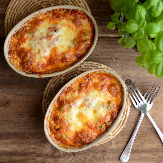 Bolognese Quinoa Bake