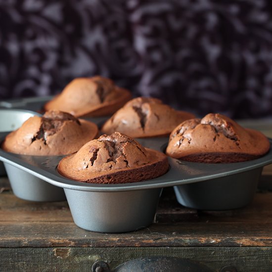 Flourless Chocolate Muffins