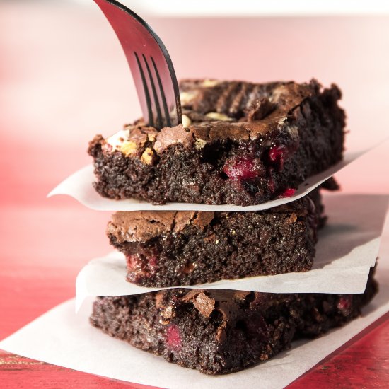 Triple Chocolate Brownies