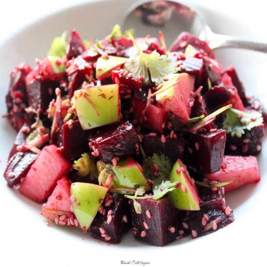 Beetroot and Apple Salad