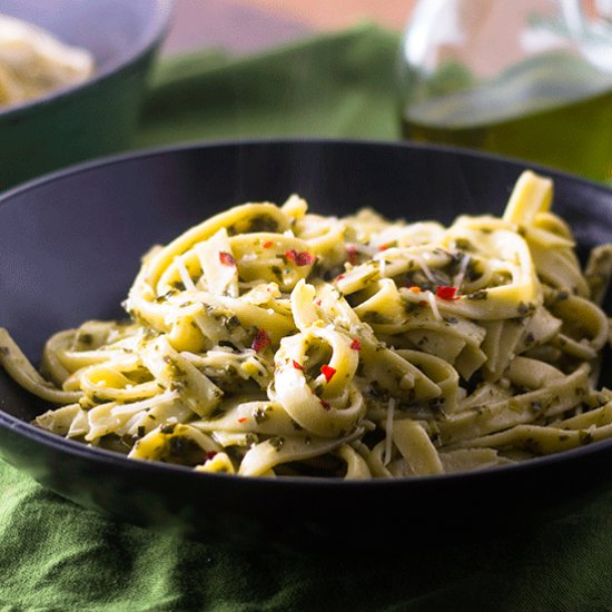 Easy Basil Pasta