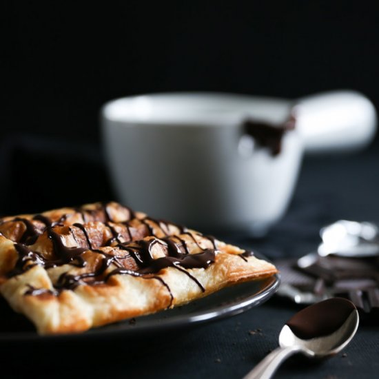 Easy chocolate waffles