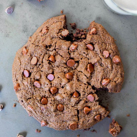 Giant GF Brownie Cookie