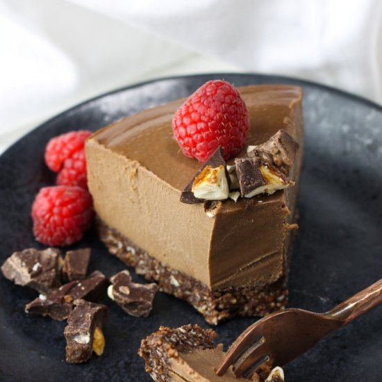 Raw Luscious Chocolate Cheesecake