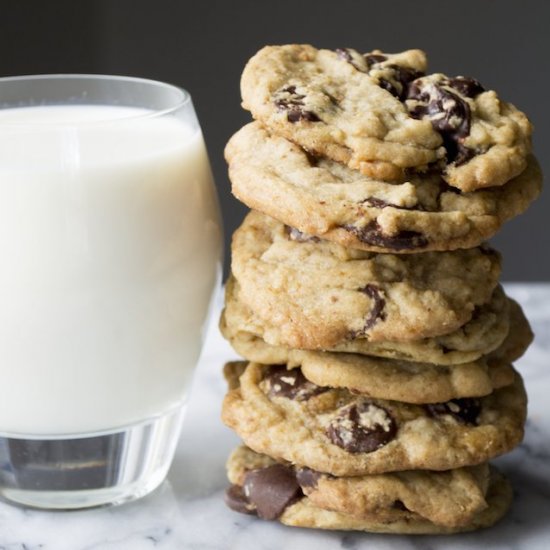 Anti-Flat Chocolate Chip Cookie