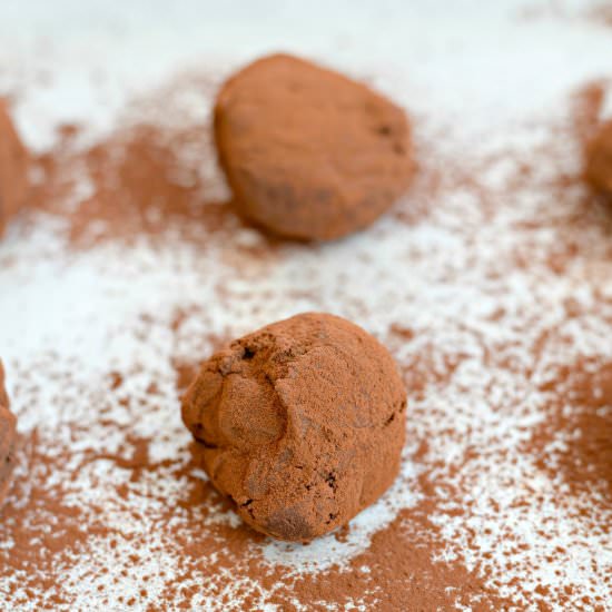 Chocolate Orange Yogurt Truffles