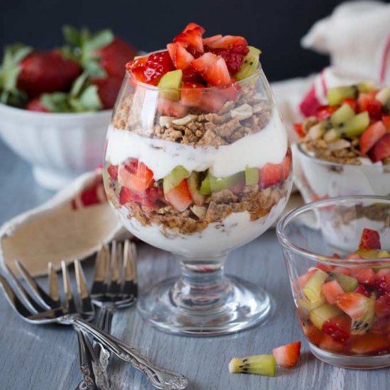 Strawberry Kiwi Parfait