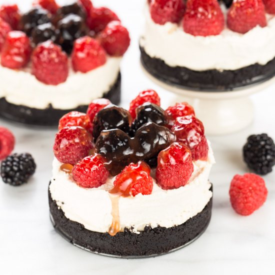 Mascarpone Tarts with Fresh Berries