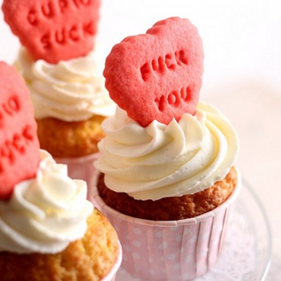 Anti Saint Valentine’s Cupcakes