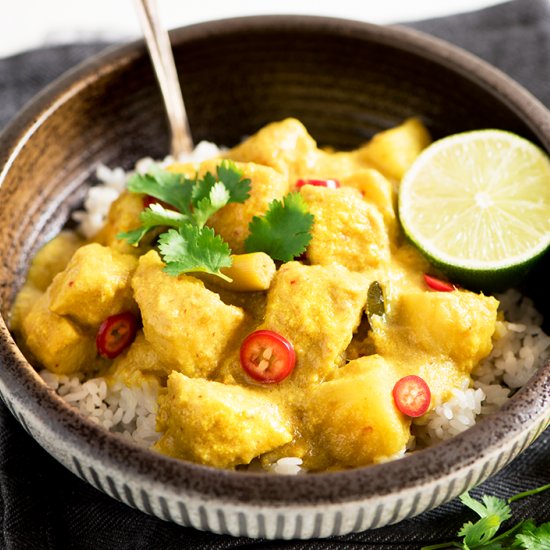 Malaysian Chicken & Potato Curry