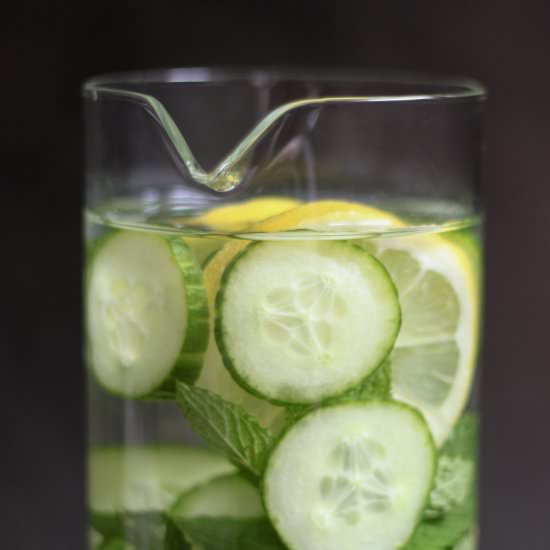 Cucumber-Lemon-Mint Spa Water