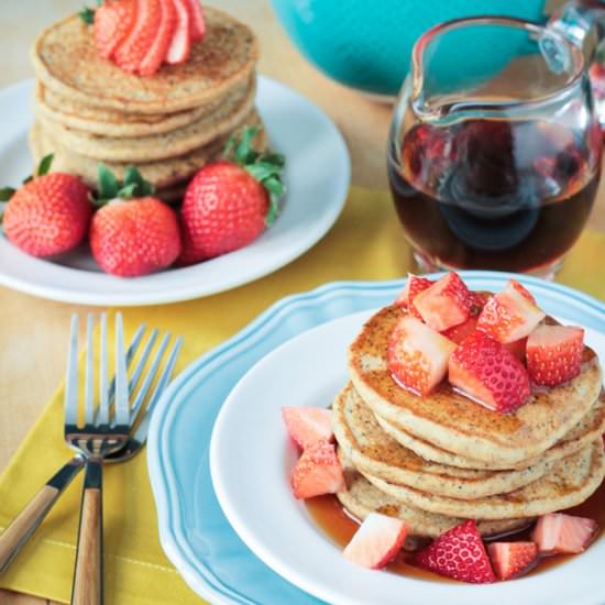 Lemon Poppyseed Pancakes