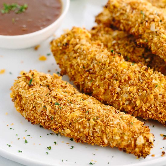 Crunchy Baked Chicken Tenders