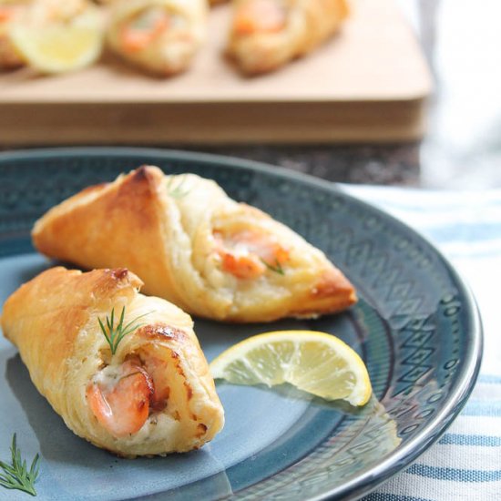 Salmon Pastry Appetizers