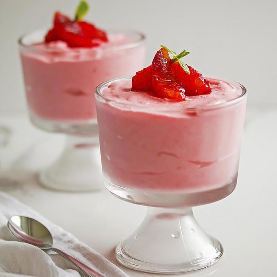 Mojito Blood Orange and Key Lime Mousse