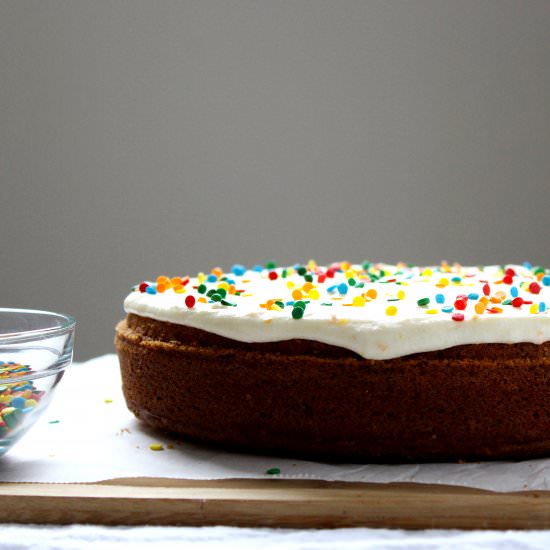 Orange Poppy Seed Cake