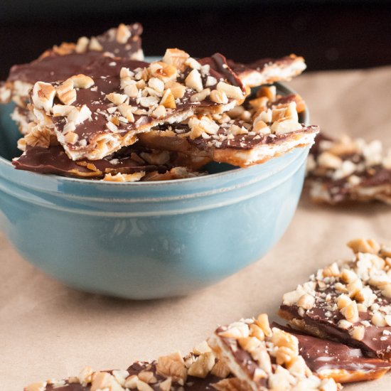 Dark Chocolate Pecan Bark