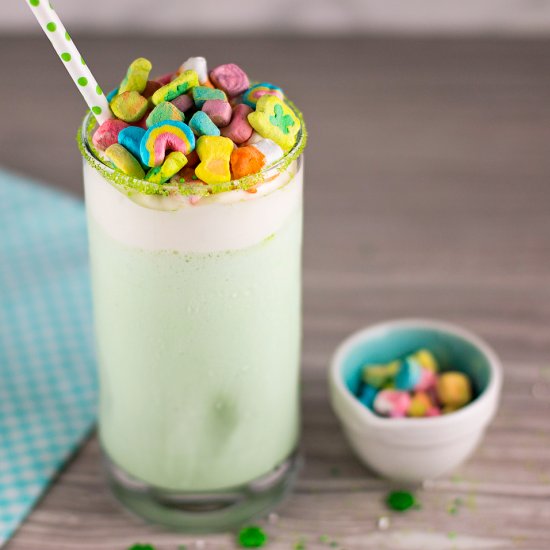 Magically Delicious Shamrock Shake