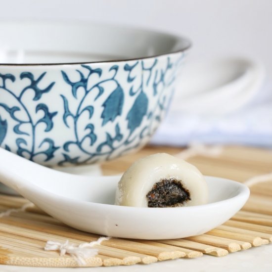 Black Sesame Dumpling (Tang Yuan)