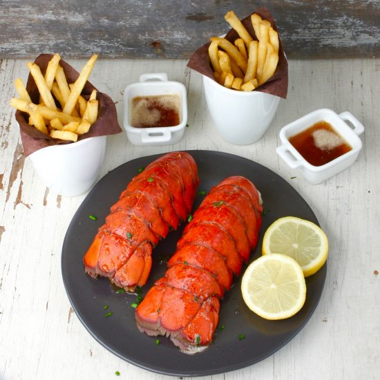 Lobster Tails with Brown Butter