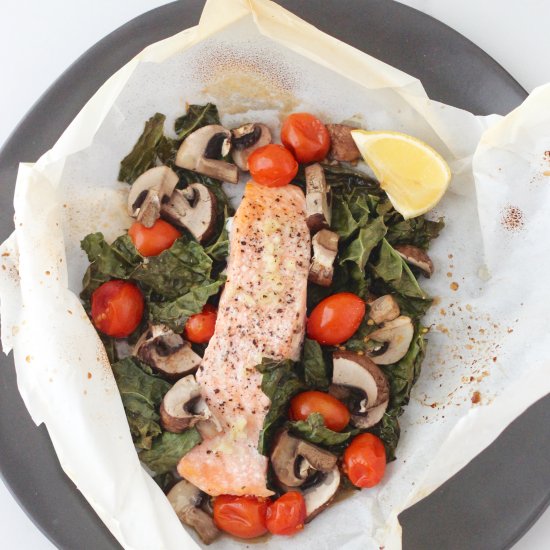 Salmon en Papillote