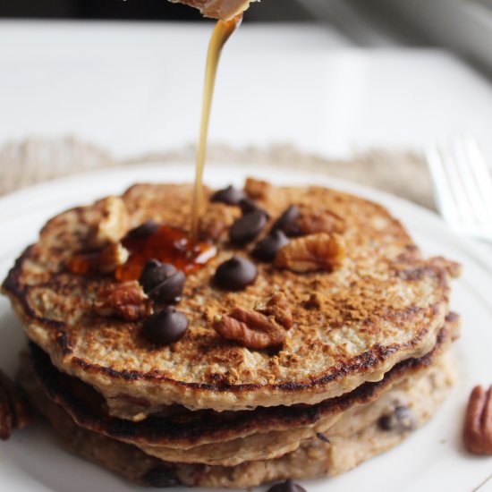 PB and Pecan Pancakes