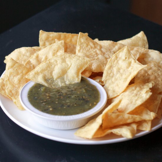 Roasted Tomatillo Salsa Verde