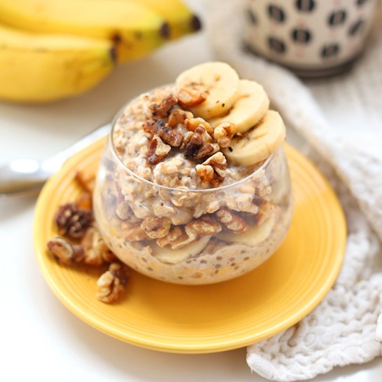 Banana Nut Overnight Oats