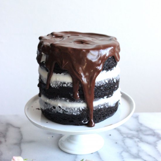 Thin Mint Chocolate Cake