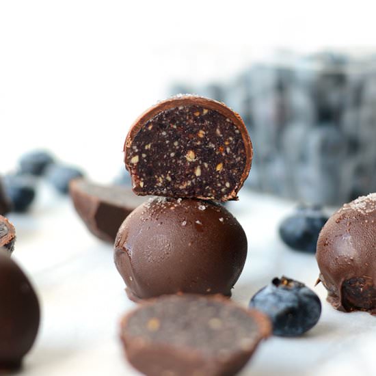 Blueberry Truffles