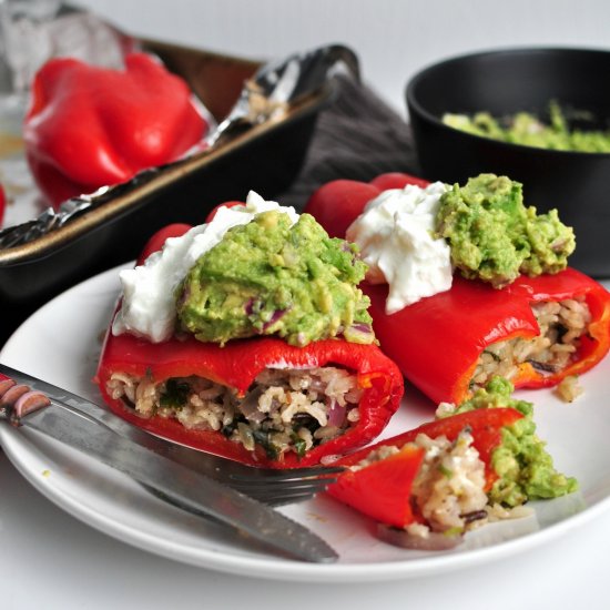 Stuffed Red Peppers