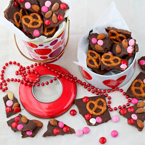 Valentine Chocolate Bark