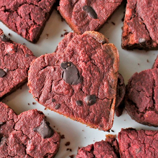 Heart-Healthy Heart “Beet” Brownies