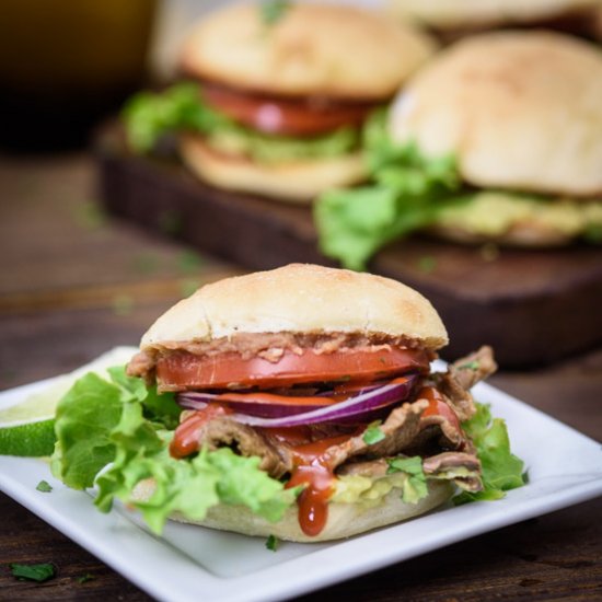 Slow Cooker Beef Tortas (VIDEO)