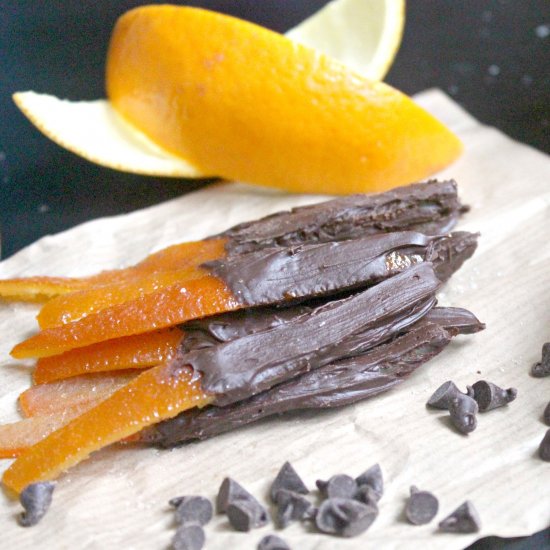 Candied Orange Peels