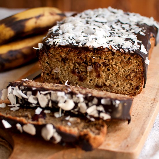 oat coconut banana bread