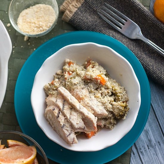 Italian Quinoa Chicken Salad