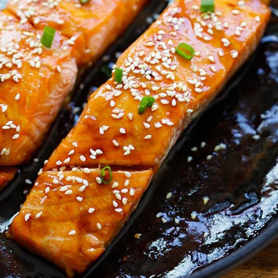 Honey Teriyaki Salmon