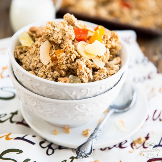 TROPICAL GRANOLA CLUSTERS