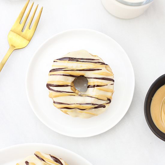 Chocolate Fluffernutter Donuts (DF)