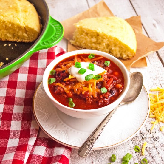 Copycat Wendy’s Chili