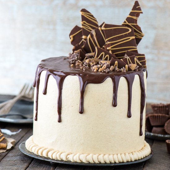 Peanut Butter Chocolate Cake