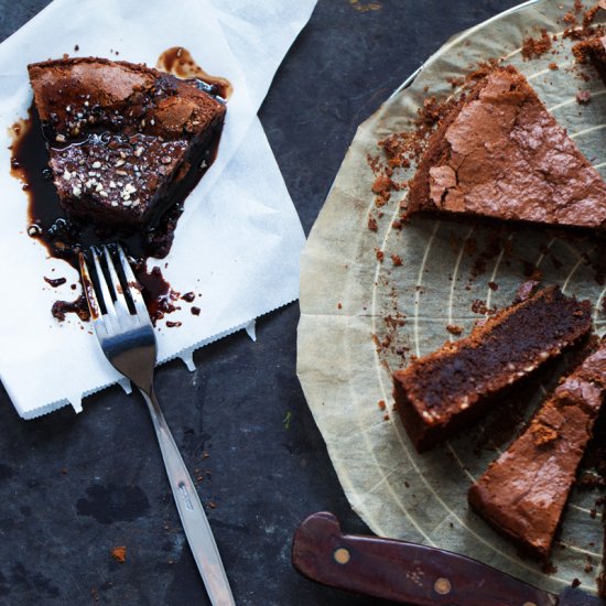 Flourless Espresso Chocolate Cake