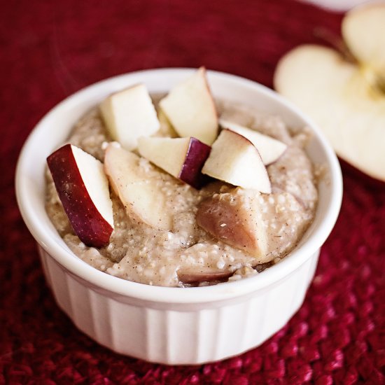 Steel Cut Oats – Apple Pie Oatmeal