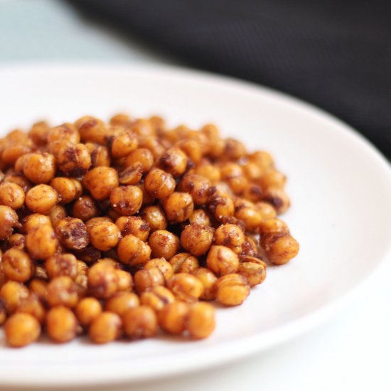 Roasted Chickpeas with Cinnamon