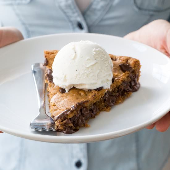 Brown Butter Chocolate Chip Skillet